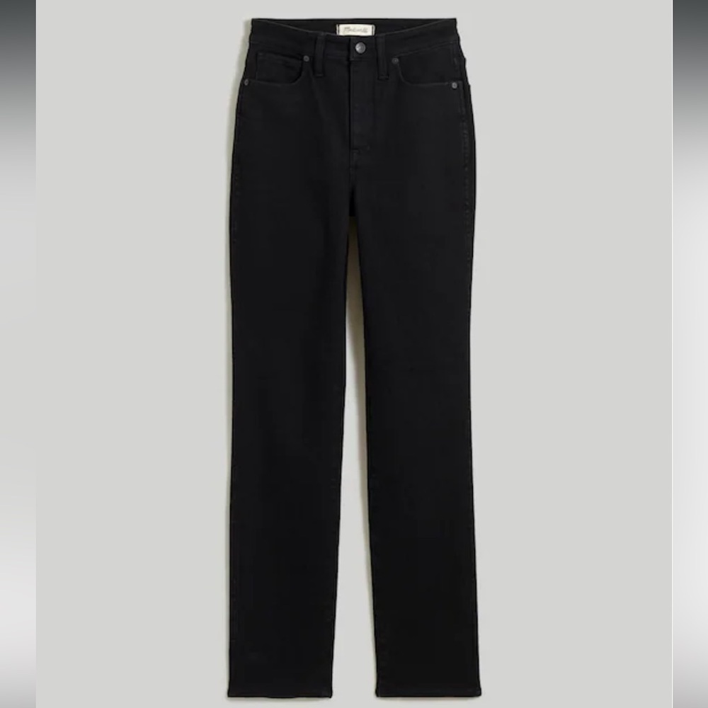 Madewell petite curvy stovepipe jeans